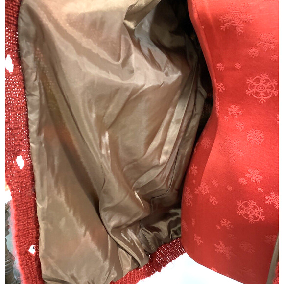 Vintage Eddie Bauer ladies M knit jacket southwestern mohair button front coat - Picture 8 of 9